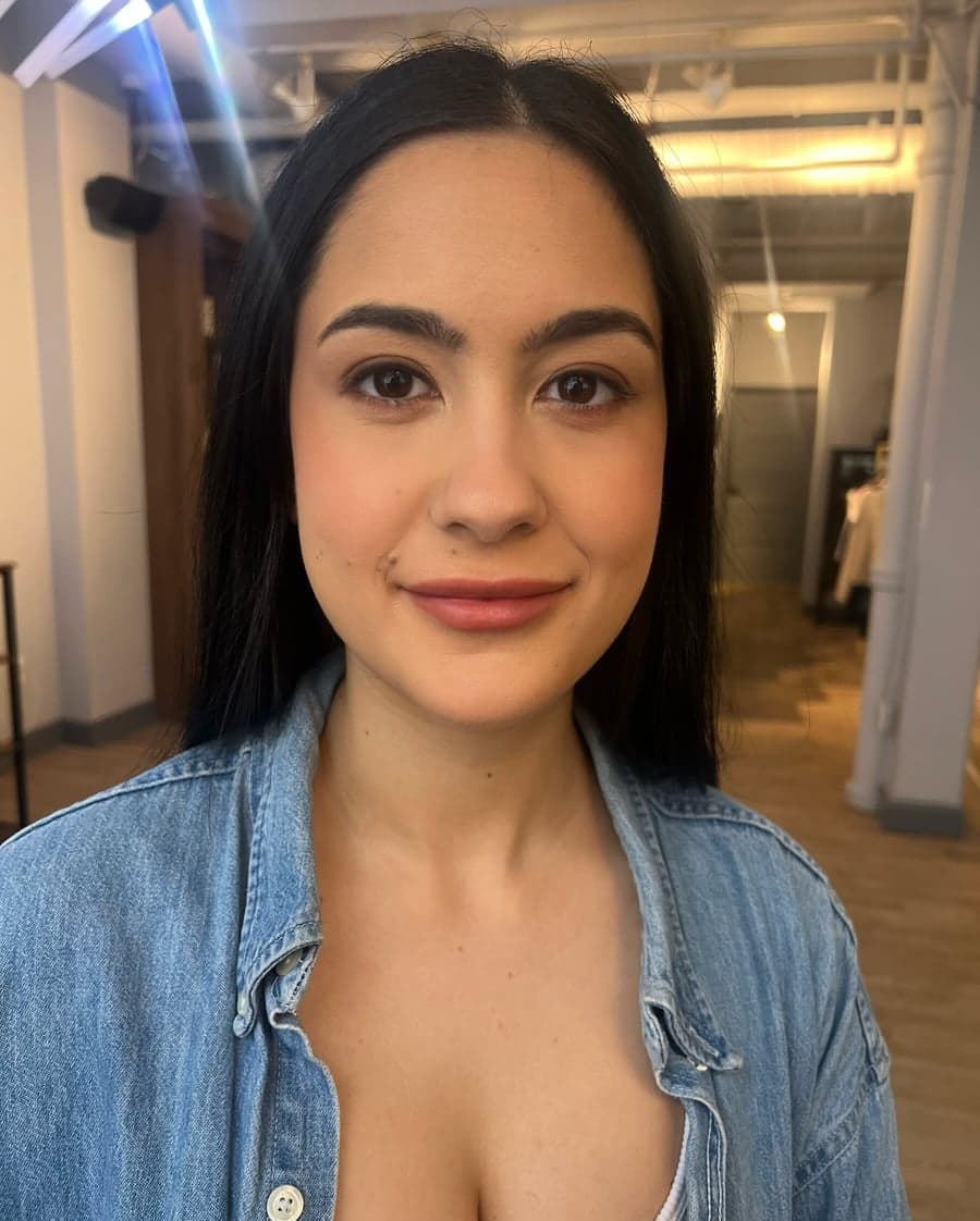 After party makeup — elegant finish