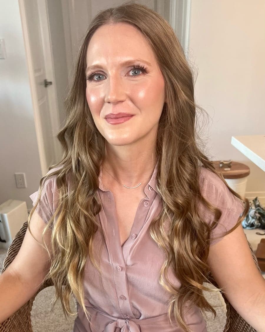 After party styling — glam finish