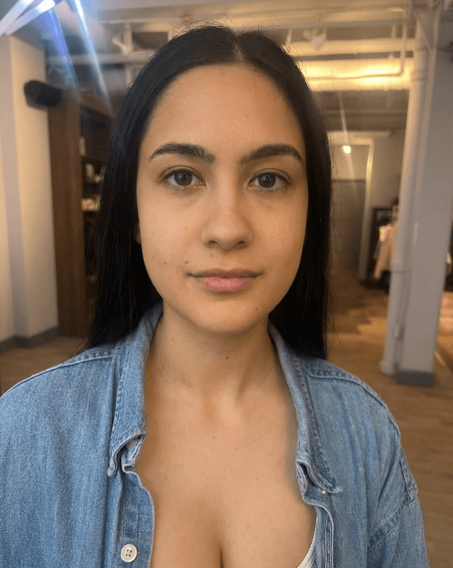 Before party makeup